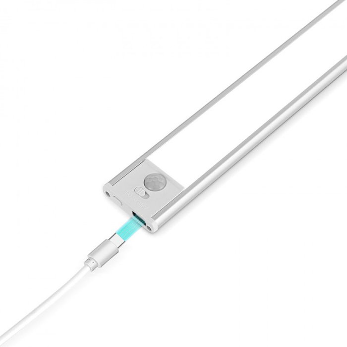 Muvit Barra de Luz Magnética con Sensor de Movimiento MIOCAB001 Blanca Muvit Barra de Luz Magnética con Sensor de Movimiento MIOCAB001 Blanca